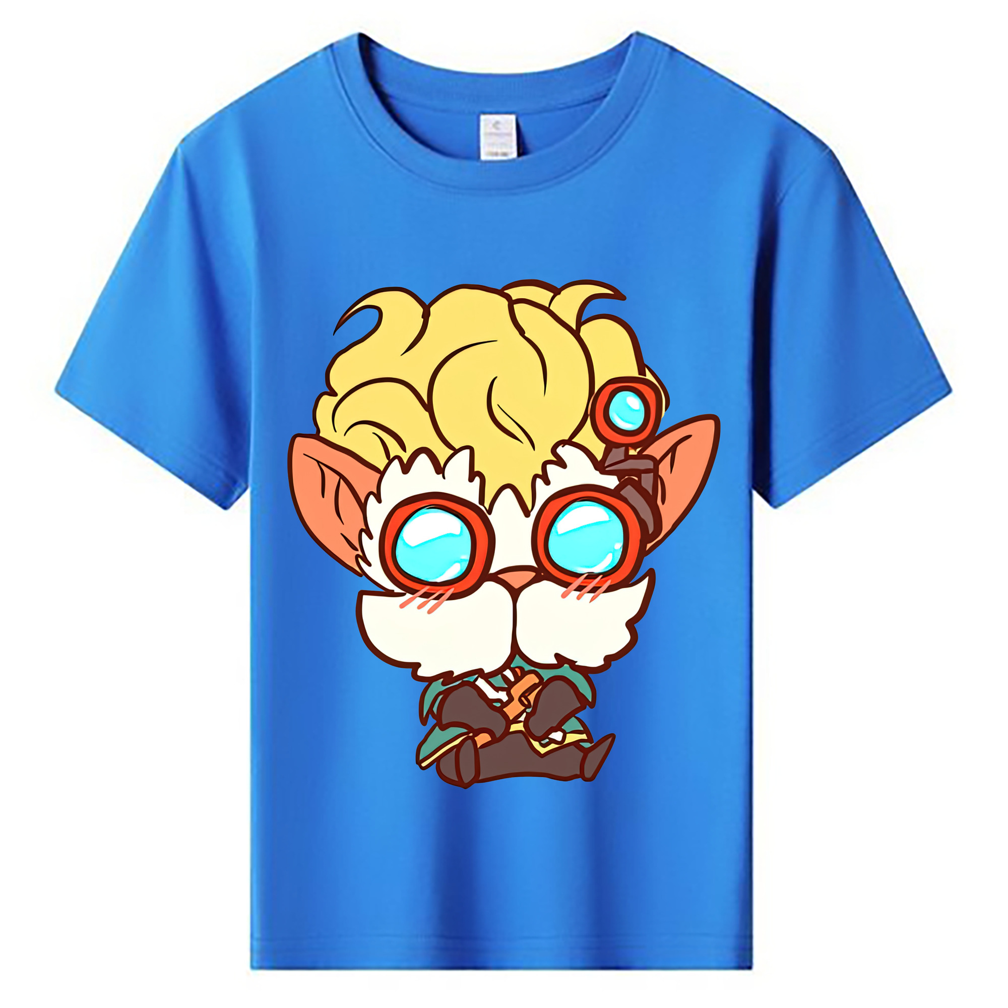 （画像用） リーグ・オブ・レジェンド League of Legends LOL 綿100％キッズTシャツ（フロントプリント）